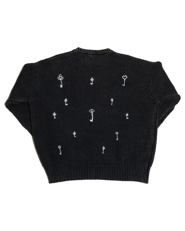 SCATTERED DREAM KNIT [EMBROIDERED KEYS]