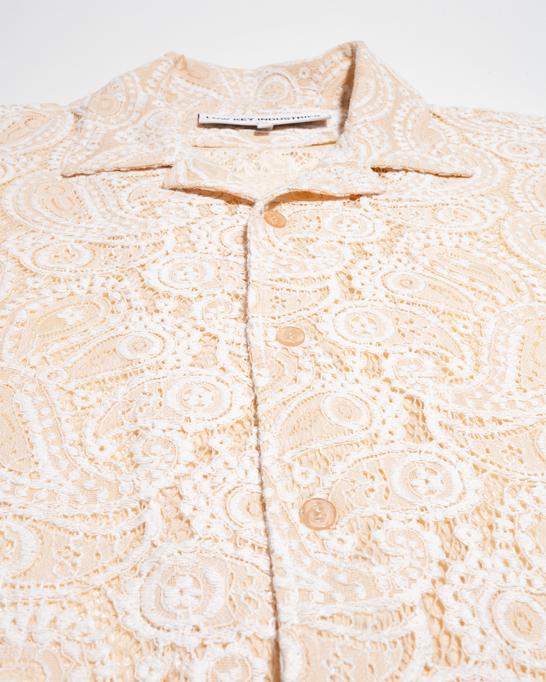 BABYLONIAN BUTTON DOWN [IVORY]