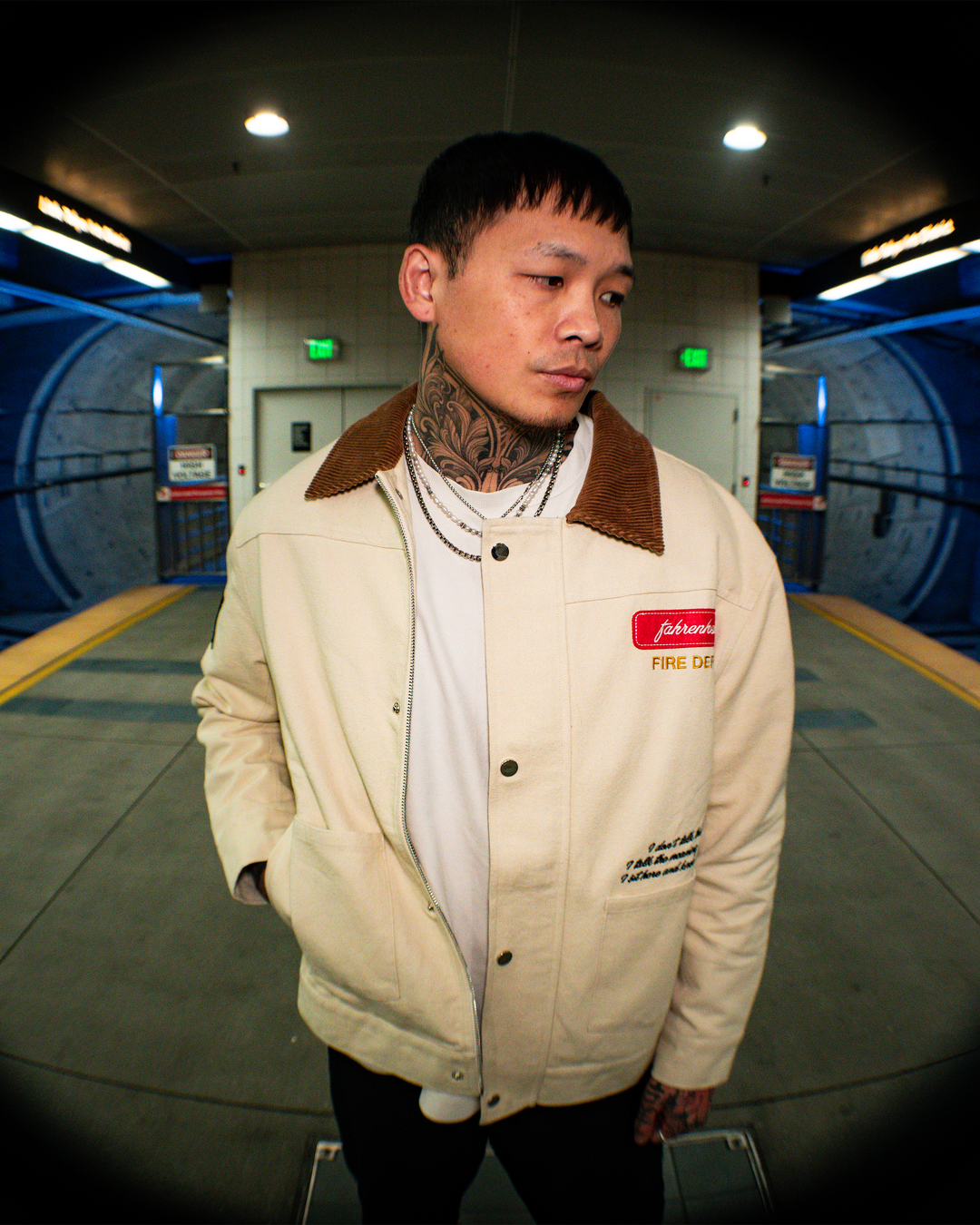 BOOK BURNERS JACKET [CREME]