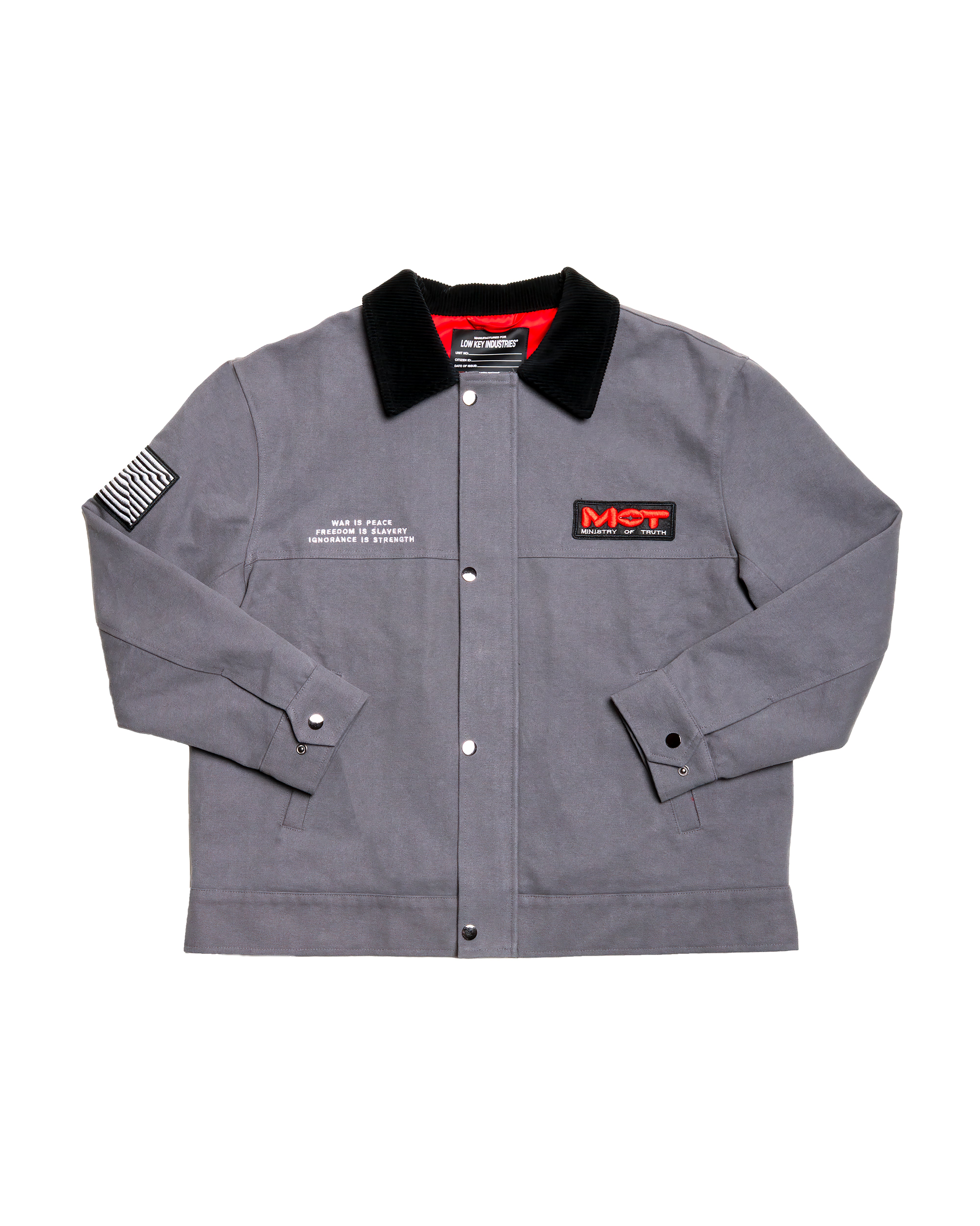 MINISTRY OF TRUTH JACKET [CANVAS] – Low Key Industries