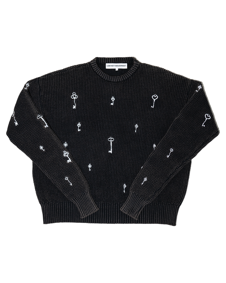 SCATTERED DREAM KNIT [EMBROIDERED KEYS]