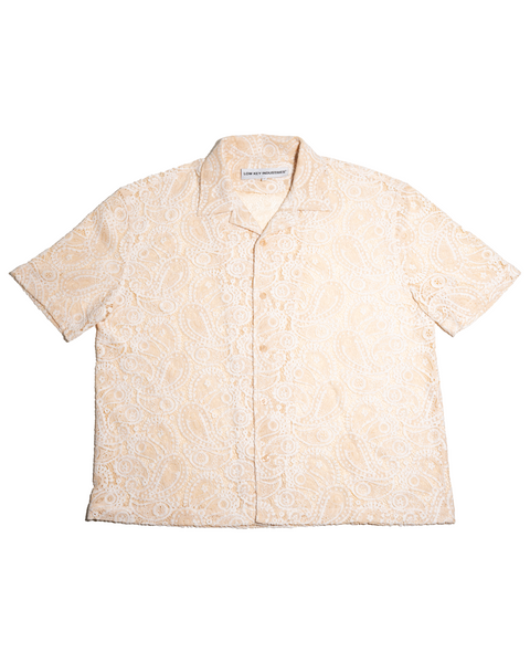 BABYLONIAN BUTTON DOWN [IVORY]