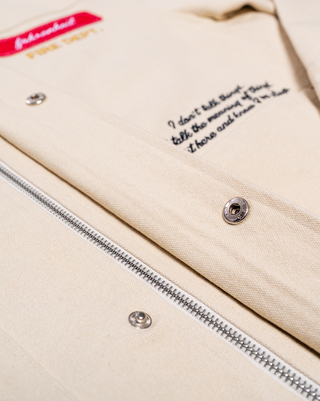BOOK BURNERS JACKET [CREME]
