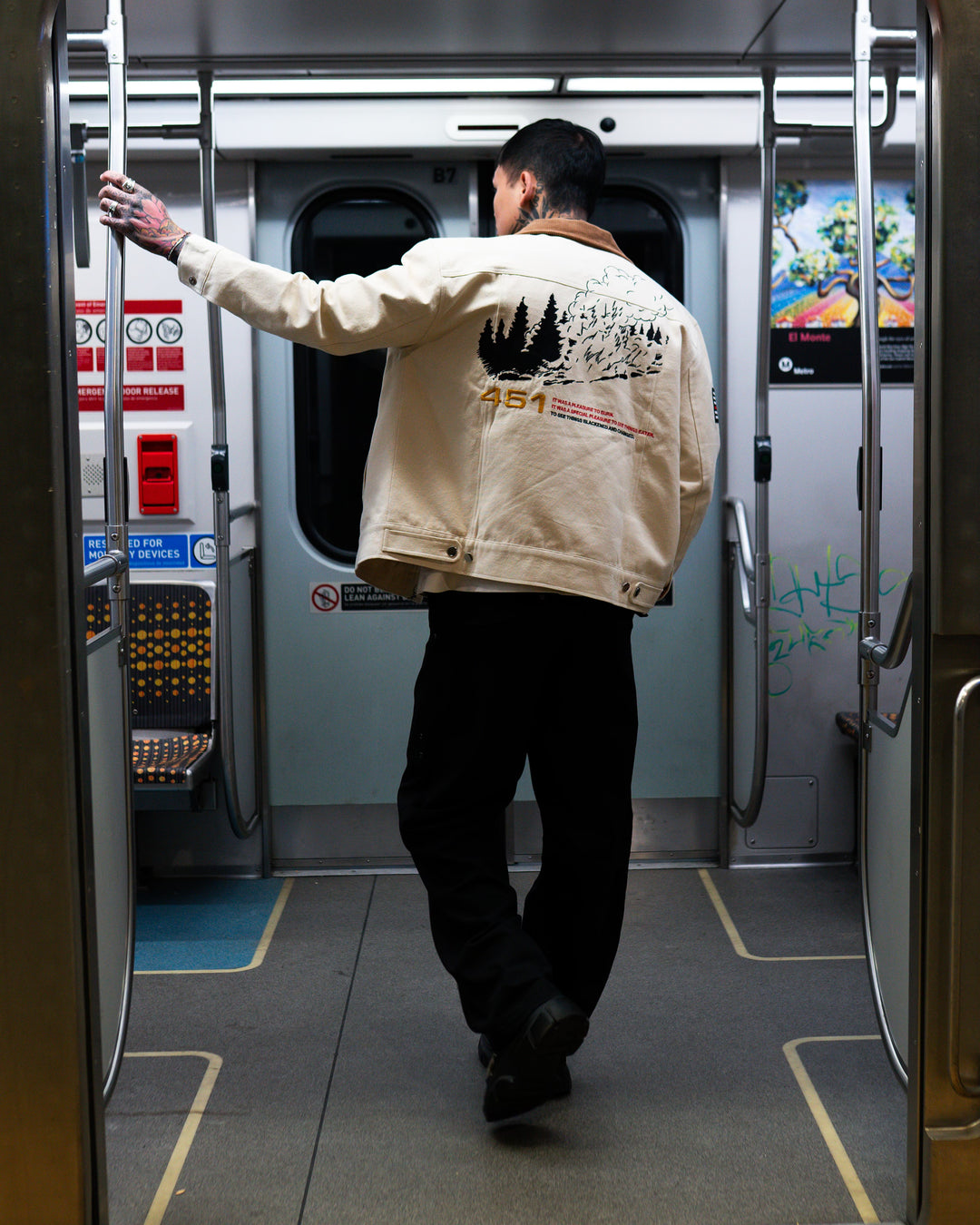 BOOK BURNERS JACKET [CREME]