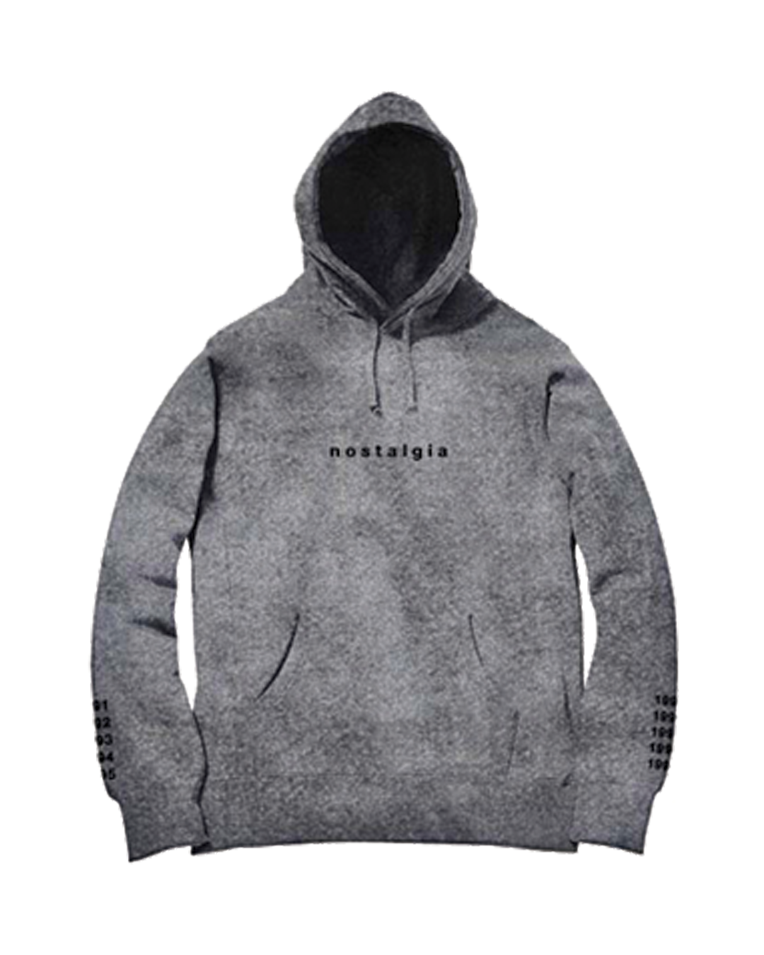 NOSTALGIA HOODED PULLOVER (ASH)