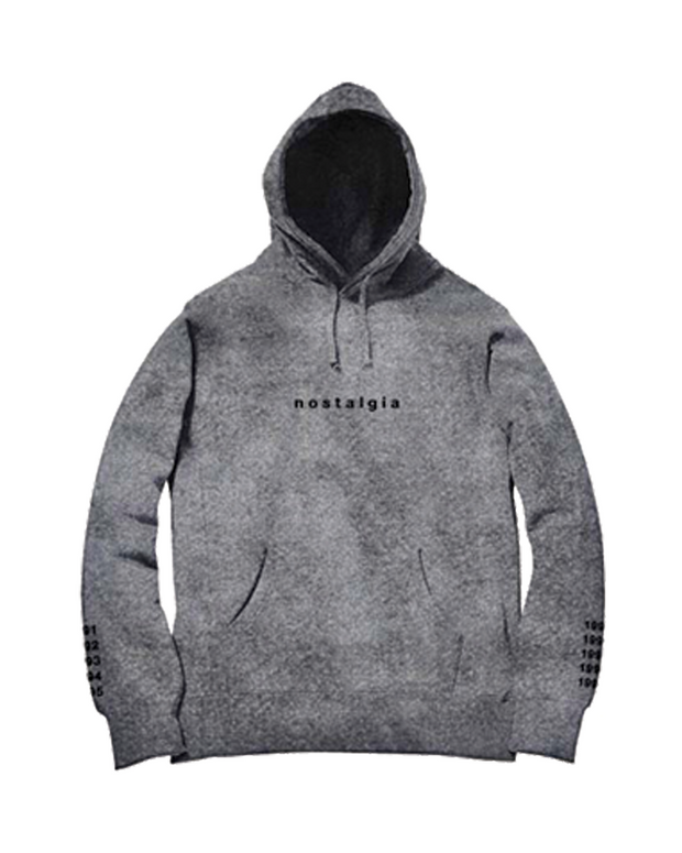 NOSTALGIA HOODED PULLOVER (ASH)