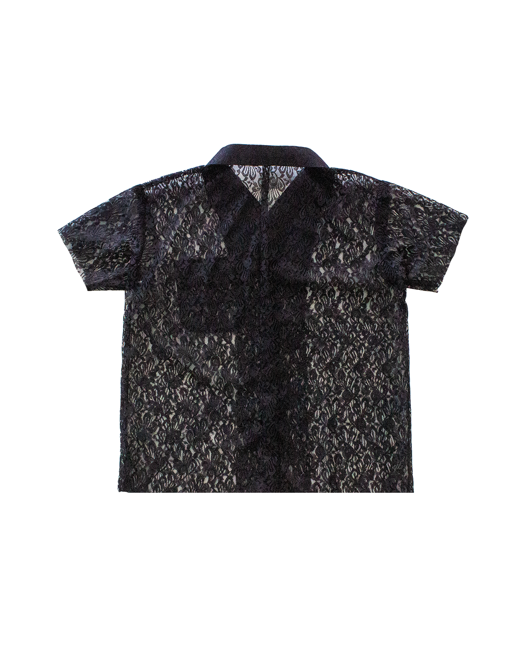LACE BUTTON DOWN