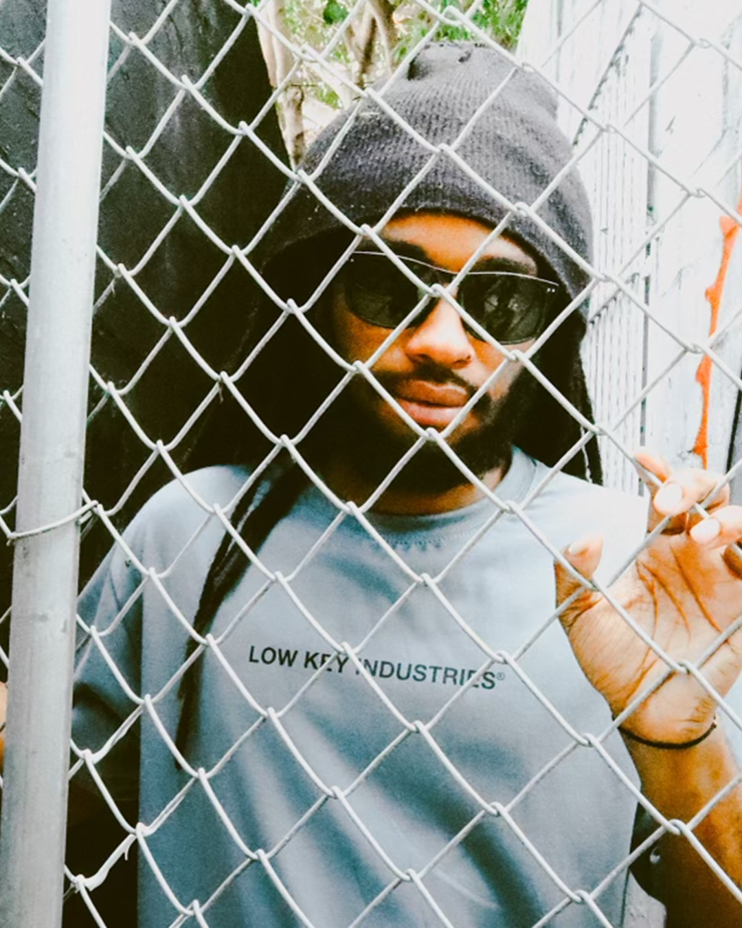 STAFF TEE SHIRT (STILL WATER/BLACK)