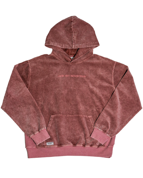 STAFF HOODED PULLOVER [ROSE GOLD]