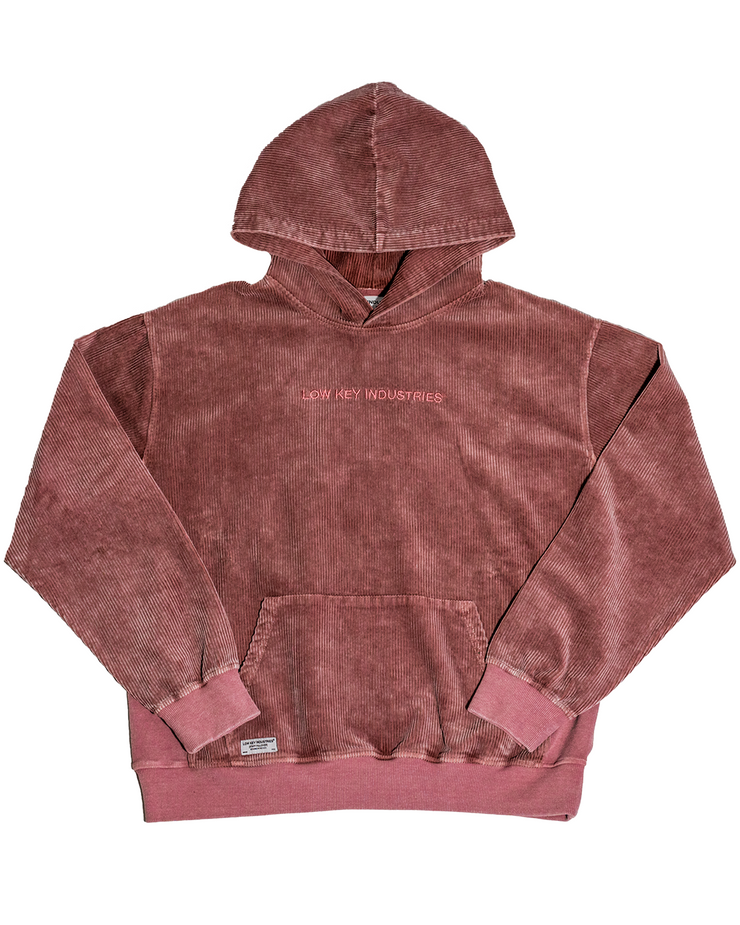 STAFF HOODED PULLOVER [ROSE GOLD]