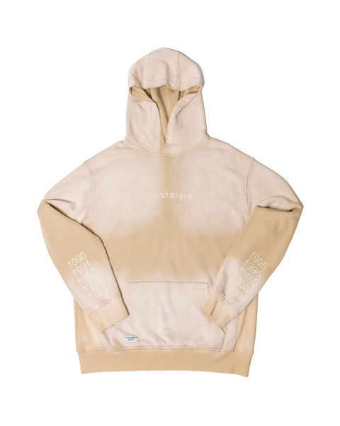 NOSTALGIA HOODED PULLOVER [FADED DOVE]
