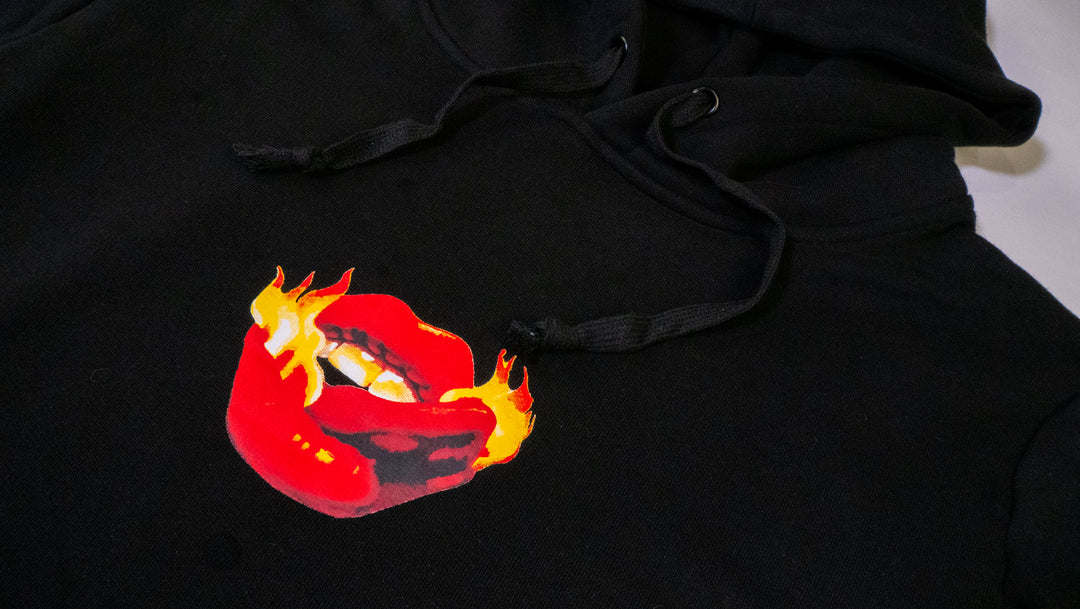 HEAVY LOVE HOODED PULLOVER