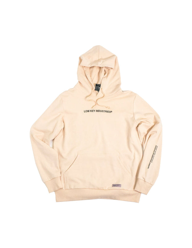 STAFF HOODED PULLOVER (SAND)