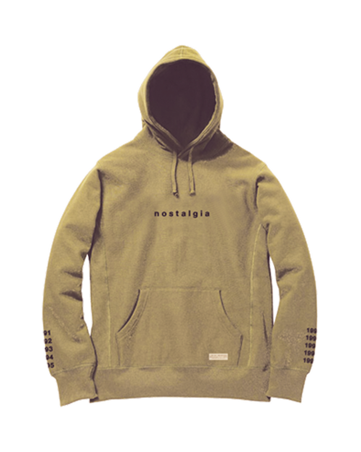 NOSTALGIA HOODED PULLOVER (SAND)
