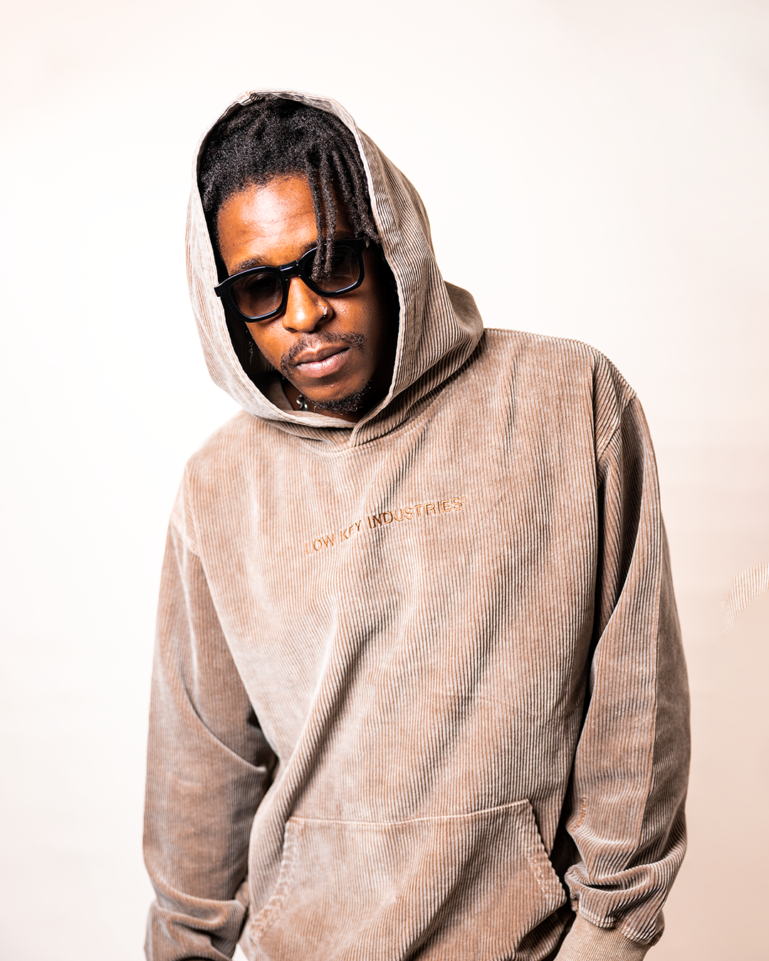 STAFF HOODED PULLOVER [COPPER]