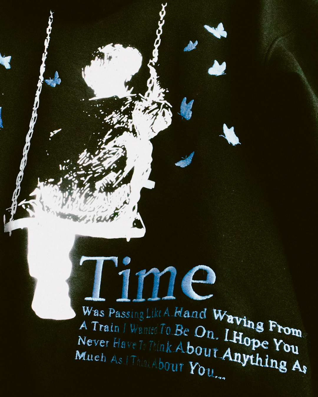 TIME ZIP UP HOODIE